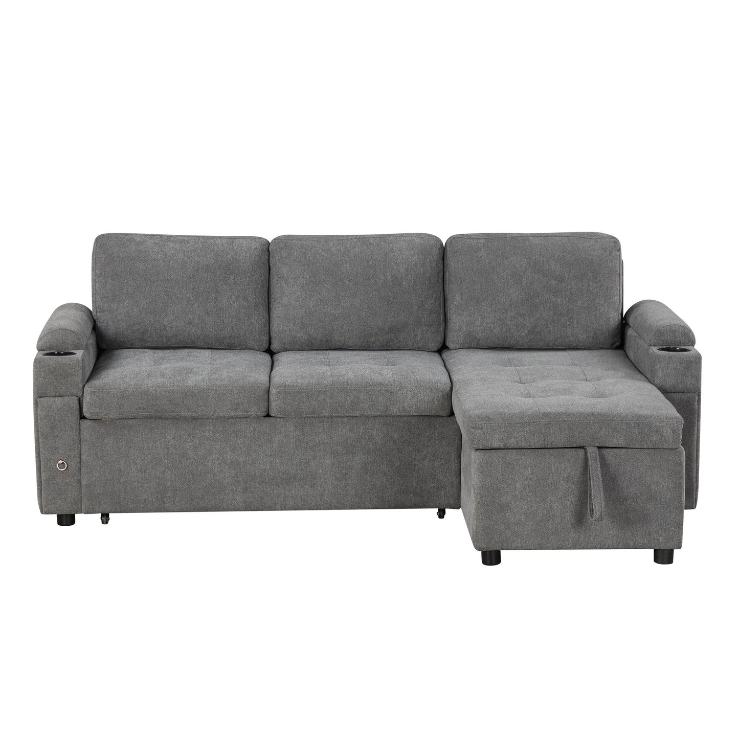 Convertible L Shaped Sofa Couch With Storage