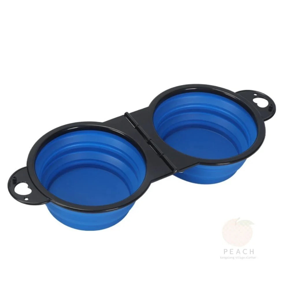 Portable Travel Feeding and Drinking Dish