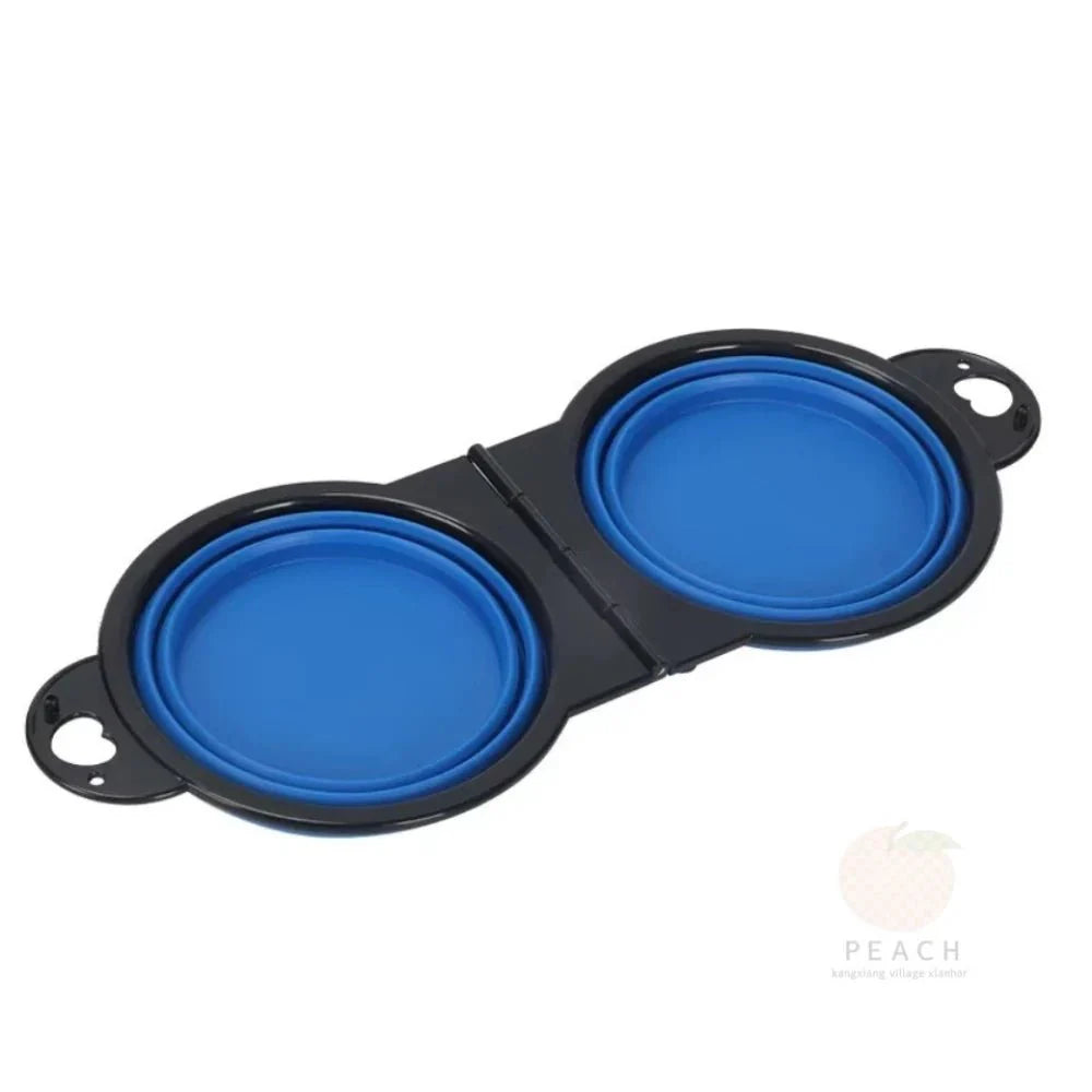 Portable Travel Feeding and Drinking Dish