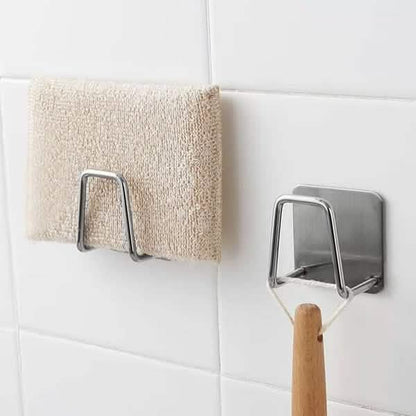 Kitchen Stainless Steel Sink Sponge Holder