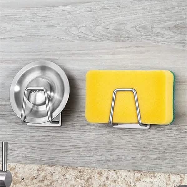 Kitchen Stainless Steel Sink Sponge Holder