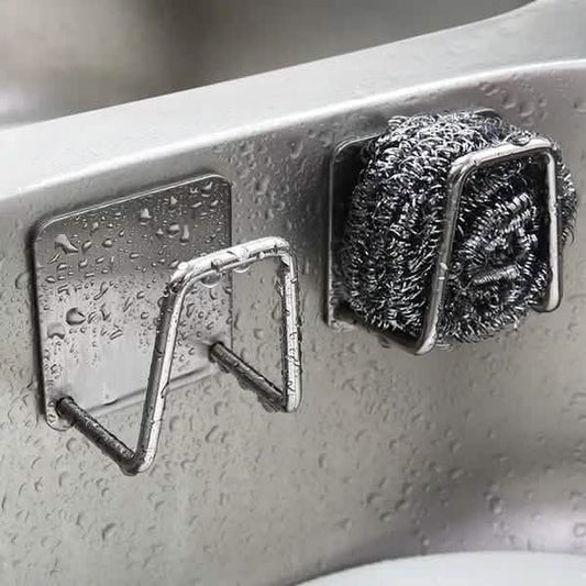 Kitchen Stainless Steel Sink Sponge Holder