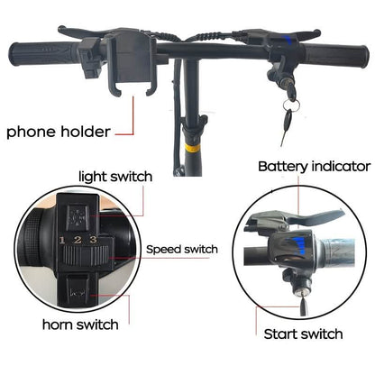14" Folding Electric Lightweight E-Bike