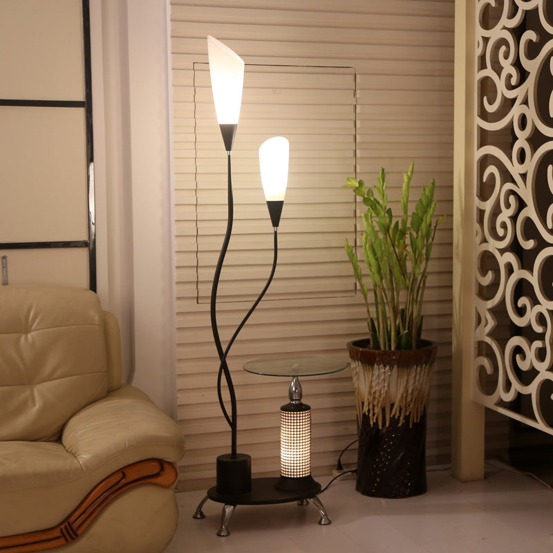 Lily Tea Table Floor Lamp