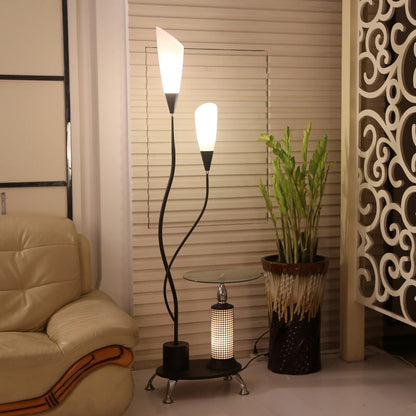Lily Tea Table Floor Lamp