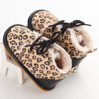 Newborn Baby Girl Shoes Warm Snow Boots Toddler Infant Booties