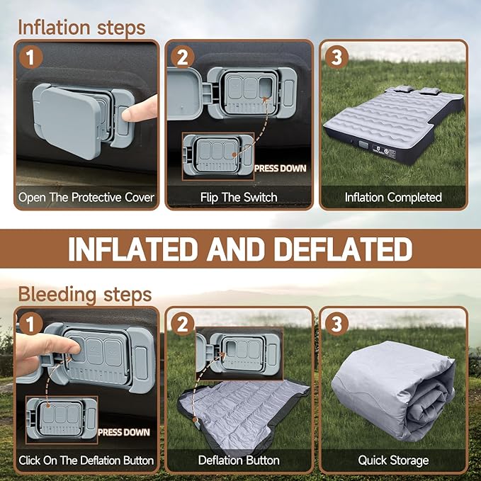 Umbrauto Built-in Pump Truck Bed Air Mattress