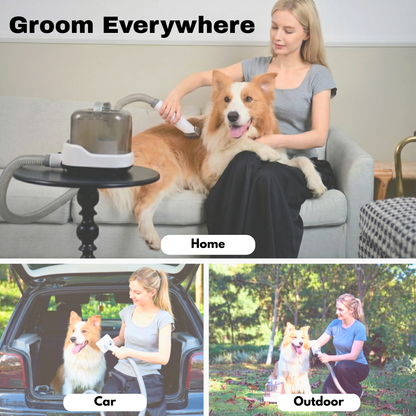 CalmCare™ Cordless Vacuum Grooming Kit