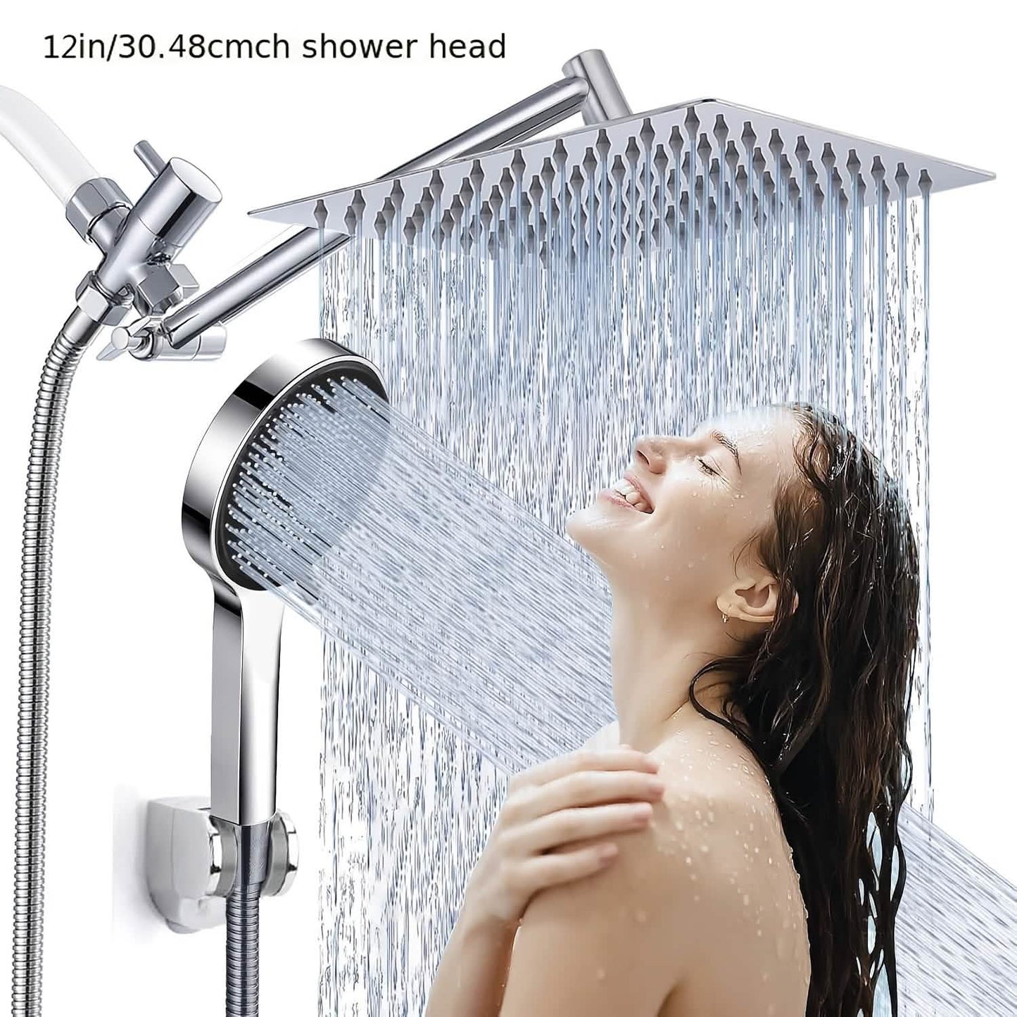 High Pressure Rainfall & Handheld Shower Head