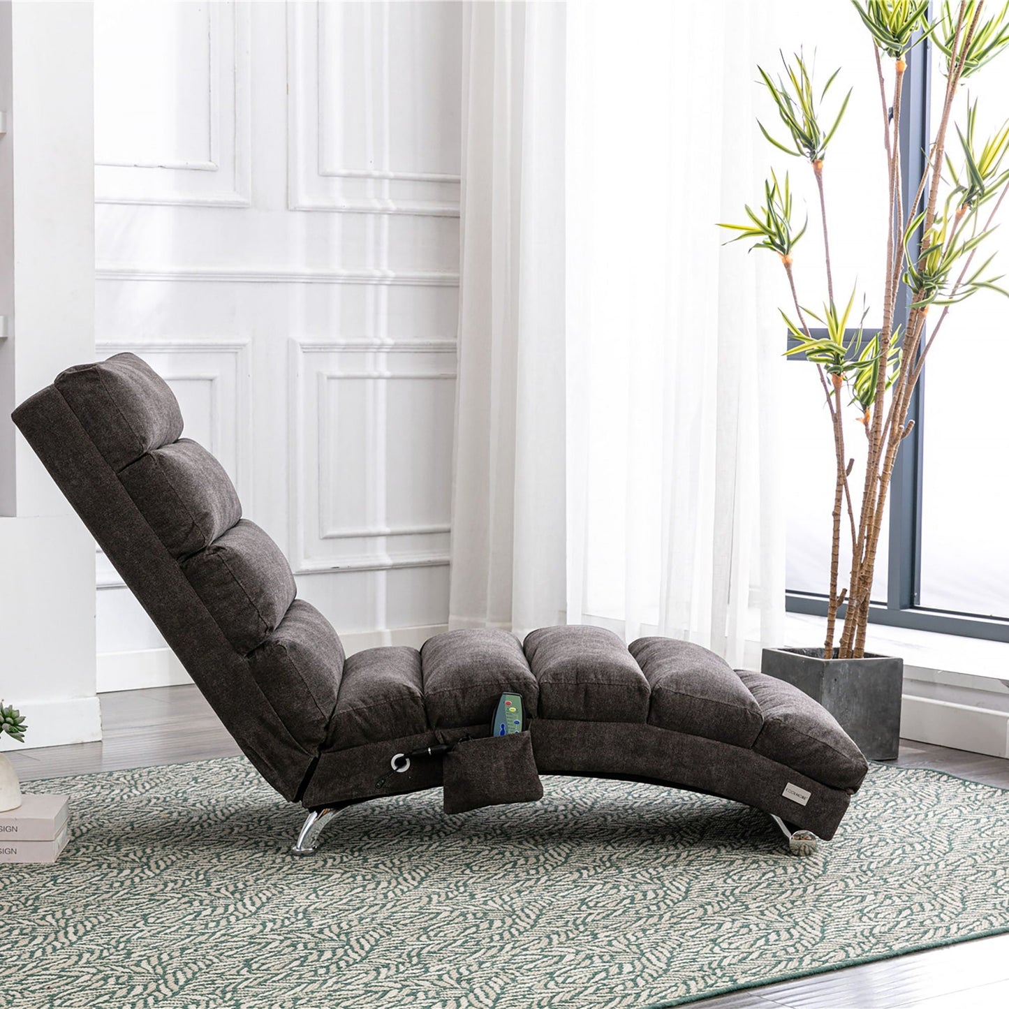Massage Chaise Lounge Indoor With Remote Control