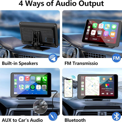 Carplay portable car Bluetooth Android projection navigation device