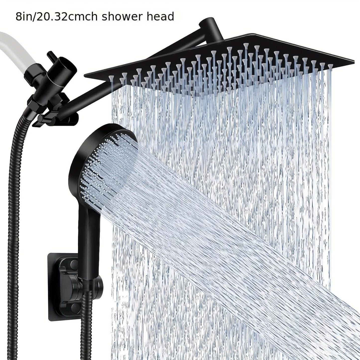 High Pressure Rainfall & Handheld Shower Head