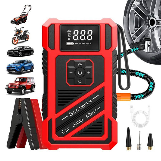 Car Jump Starter & Portable Compressor