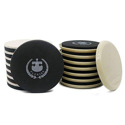 Round Furniture Moving Kit (16 Piece) for Carpeted and Hard Floor Surfaces Felt