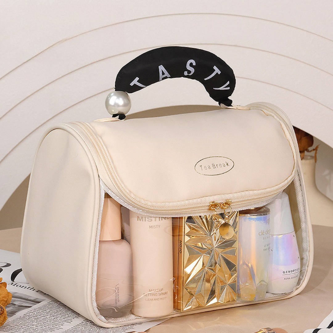 Travel hook toiletry bag