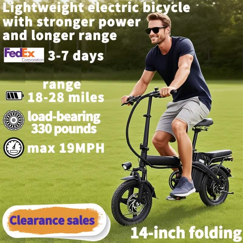 14" Folding Electric Lightweight E-Bike