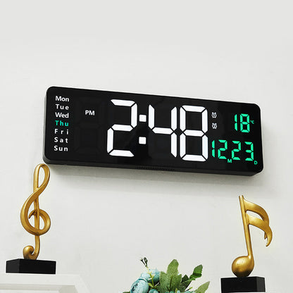 Large LED Digital Wall Clock