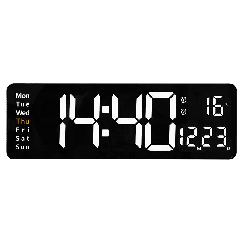 Large LED Digital Wall Clock