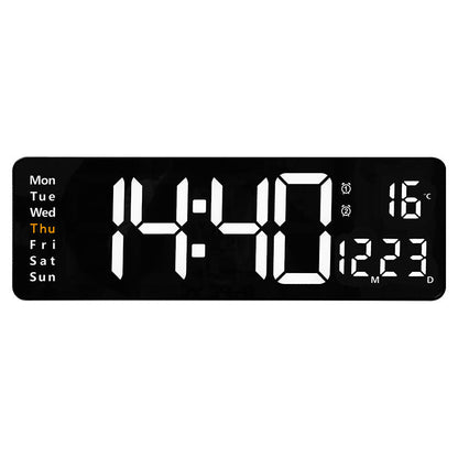 Large LED Digital Wall Clock