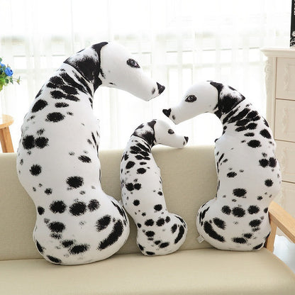Funny 3D Dog Print Throw Pillow
