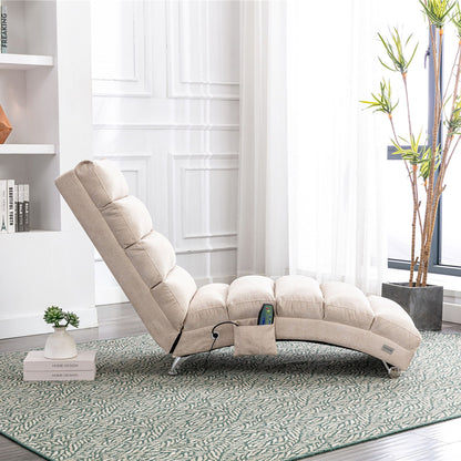 Massage Chaise Lounge Indoor With Remote Control