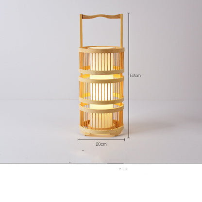 Bamboo Floor Lamp
