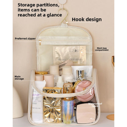 Travel hook toiletry bag