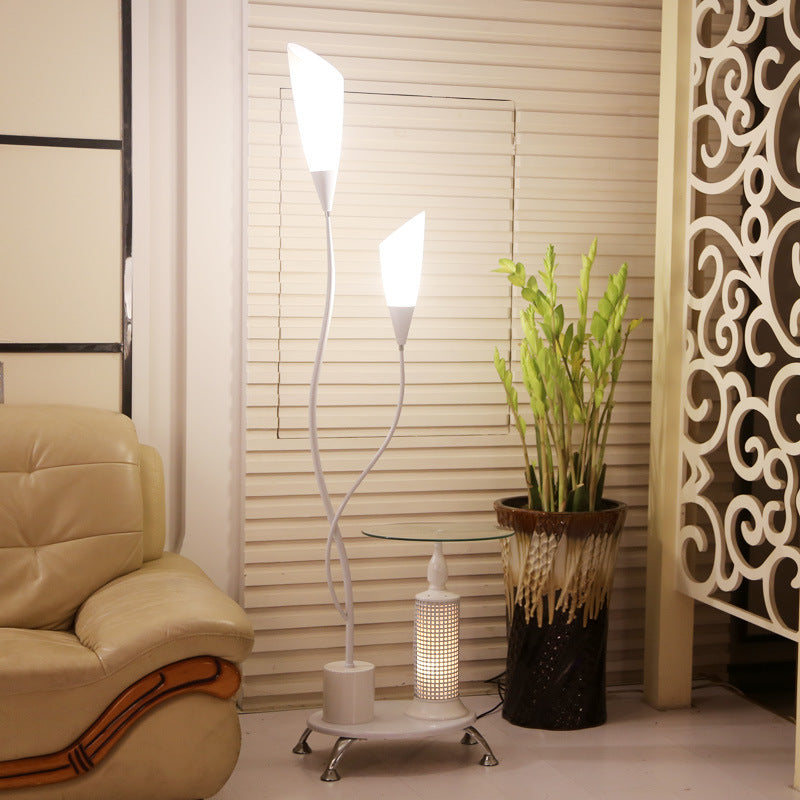 Lily Tea Table Floor Lamp
