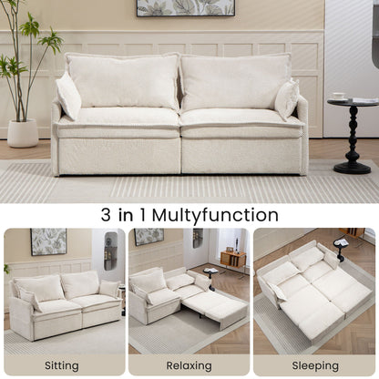 Pull Out Sofa Bed, Convertible Sleeper Sofa