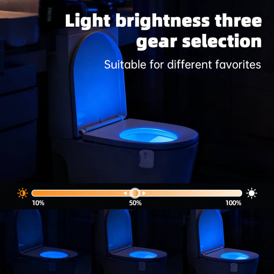 Toilet Night Lights with Motion Activated Sensor