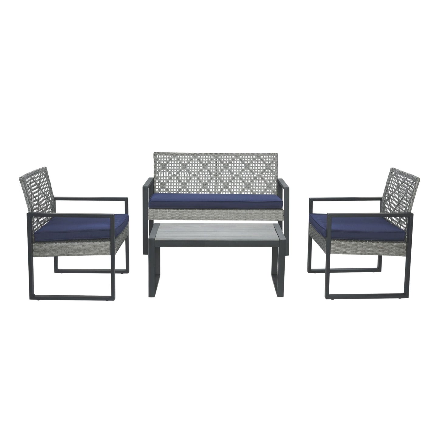 4 Piece Patio Furniture Set