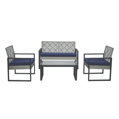 4 Piece Patio Furniture Set