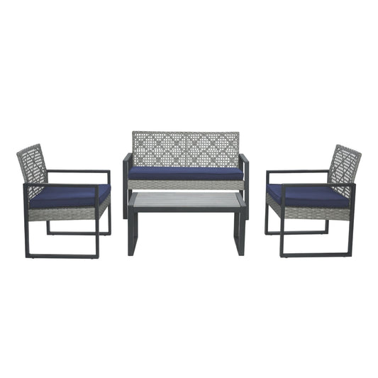 4 Piece Patio Furniture Set