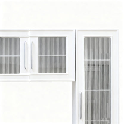 Entertainment Center With Glass Doors