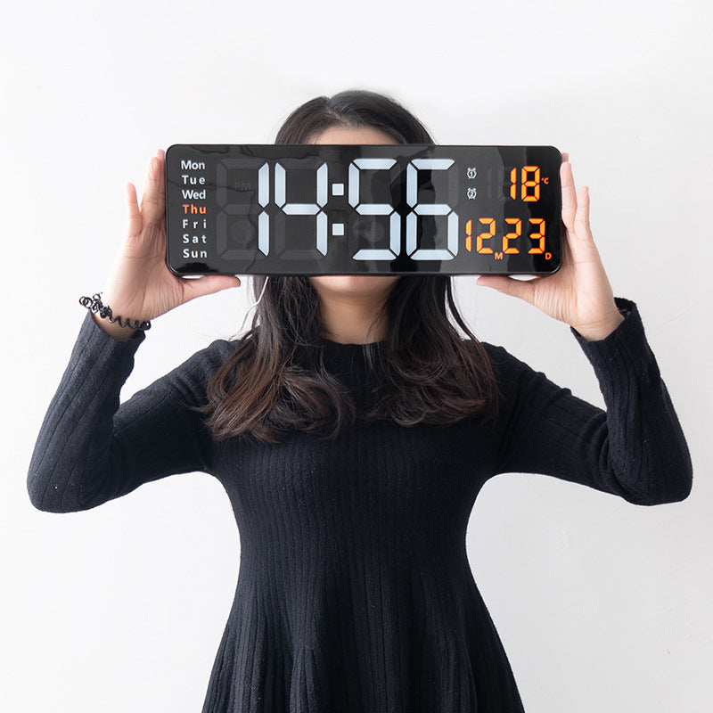 Large LED Digital Wall Clock