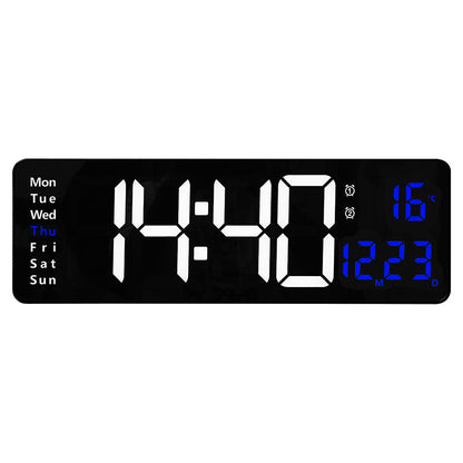 Large LED Digital Wall Clock