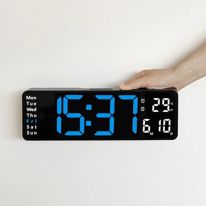 Large LED Digital Wall Clock