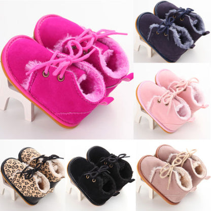 Newborn Baby Girl Shoes Warm Snow Boots Toddler Infant Booties