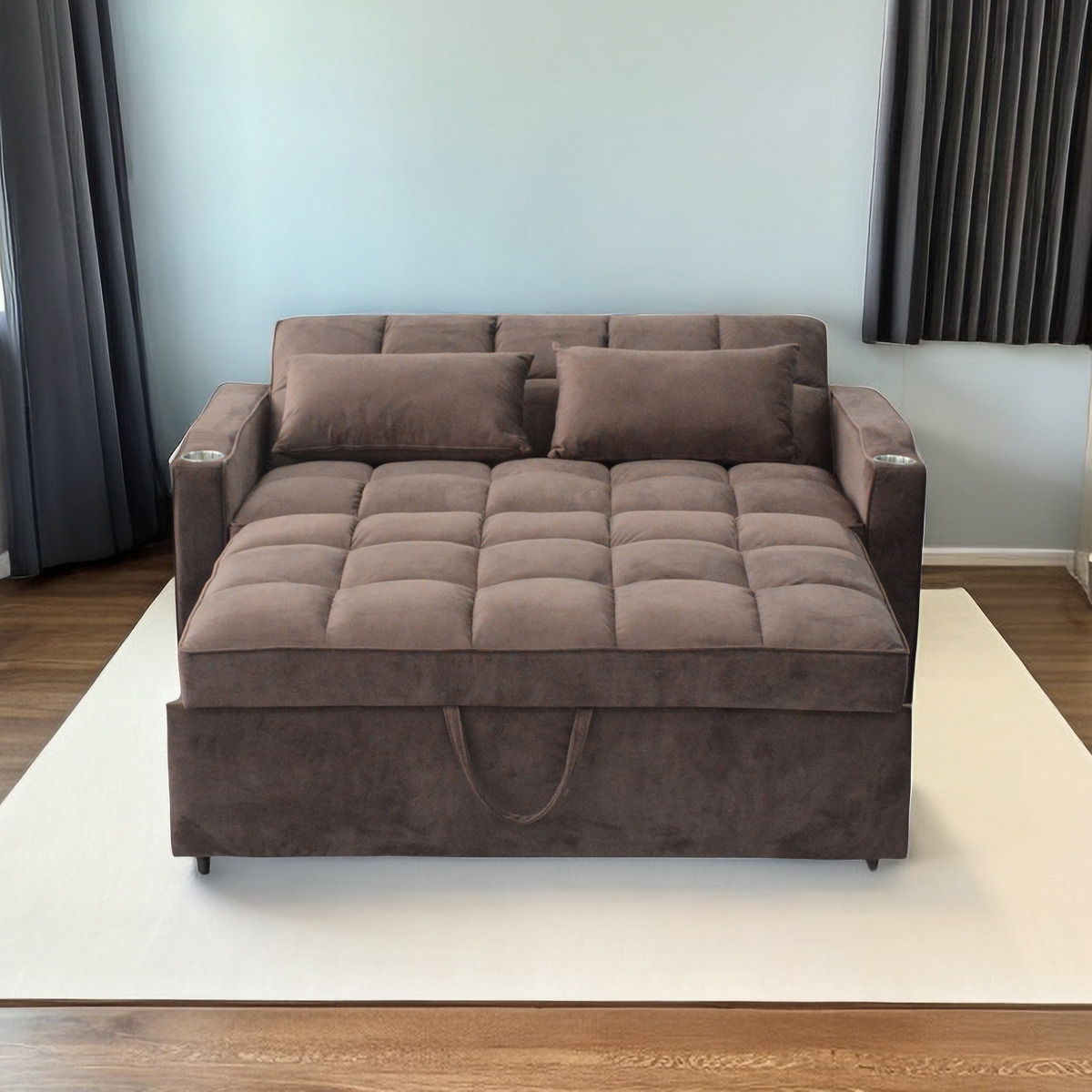 3 In 1 Convertible Sleeper Sofa Bed