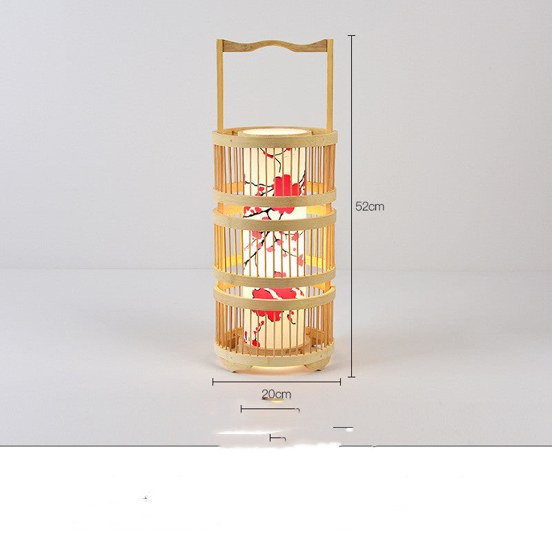 Bamboo Floor Lamp
