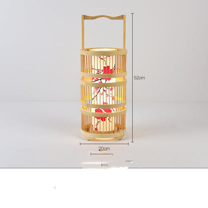 Bamboo Floor Lamp