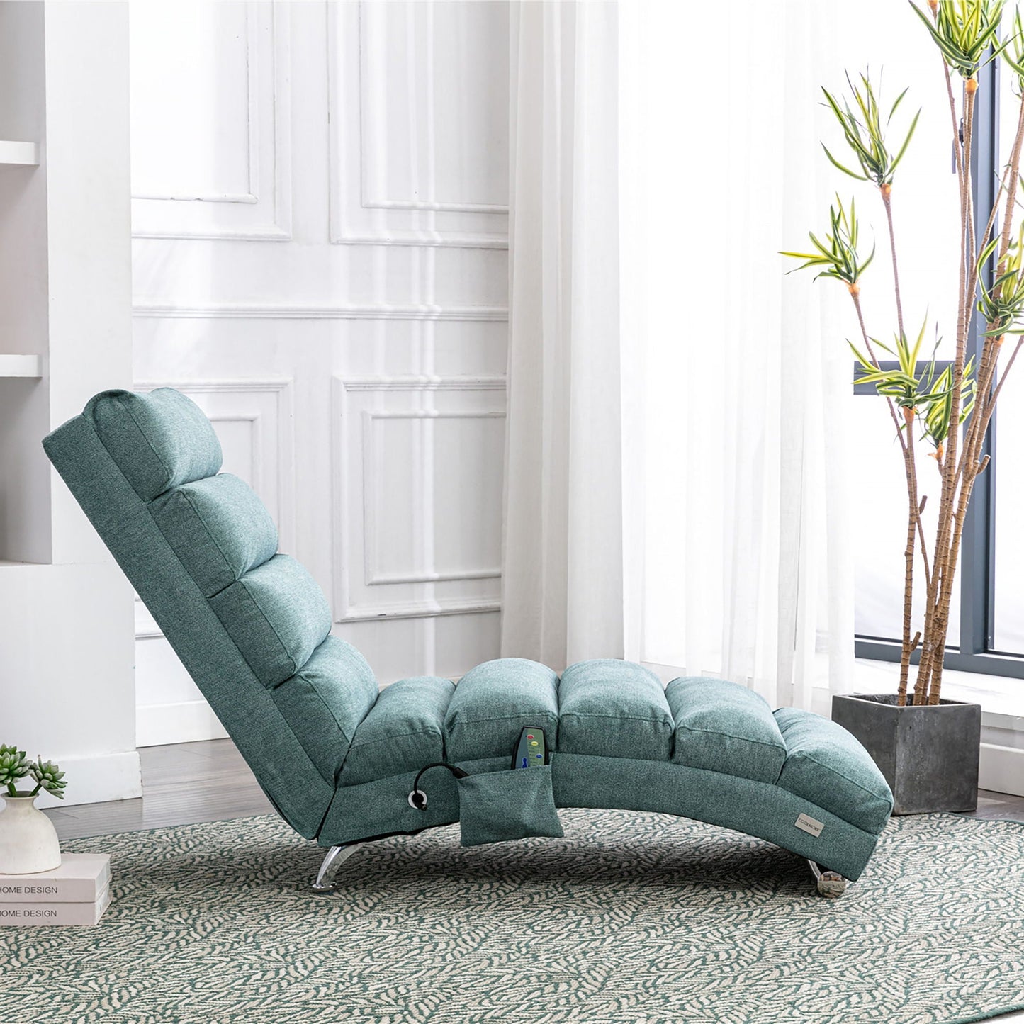 Massage Chaise Lounge Indoor With Remote Control
