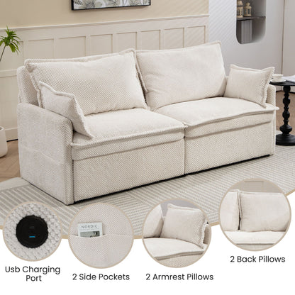 Pull Out Sofa Bed, Convertible Sleeper Sofa