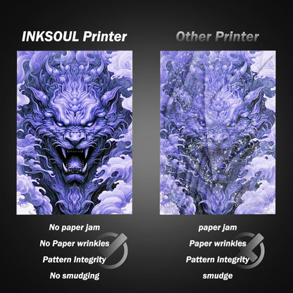 INKSOUL® T08FS Wireless Tattoo Transfer Stencil Printer