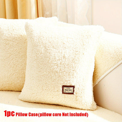 High-Quality Plush Sherpa Sofa Cover