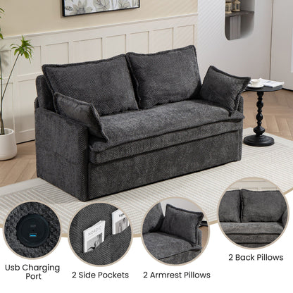 Pull Out Sofa Bed, Convertible Sleeper Sofa