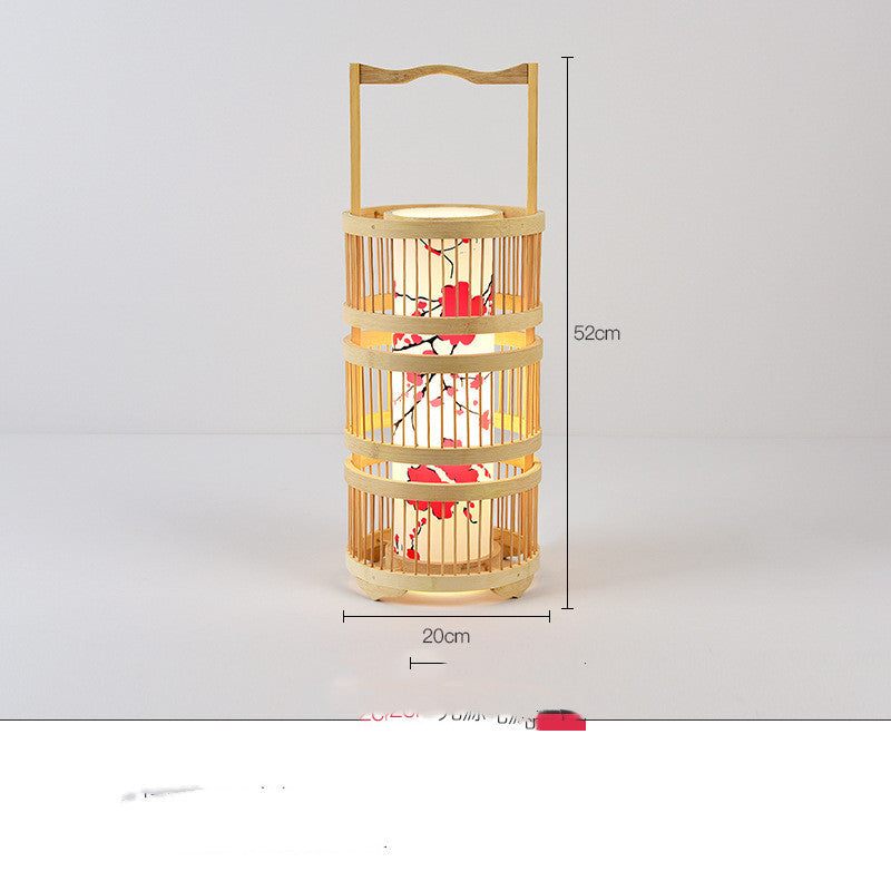 Bamboo Floor Lamp