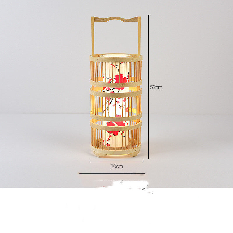 Bamboo Floor Lamp