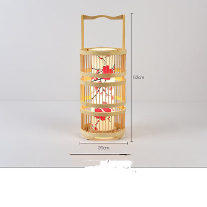 Bamboo Floor Lamp