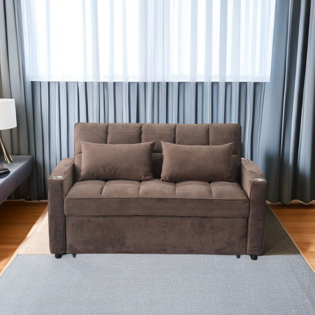 3 In 1 Convertible Sleeper Sofa Bed
